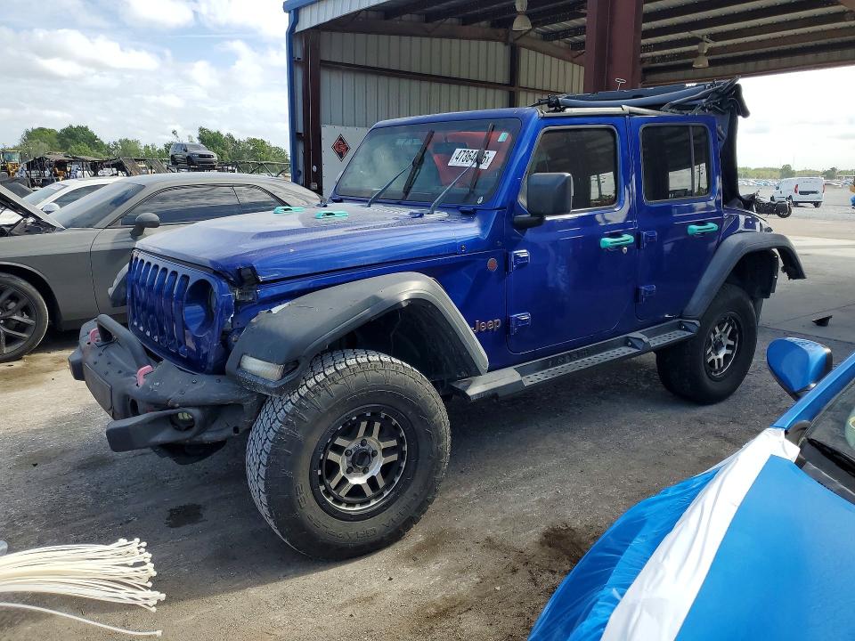 Aukcja sprzedaży 2018 Jeep Wrangler Unlimited, vin: 1C4HJXDG8JW236829, numer aukcji: 47364896