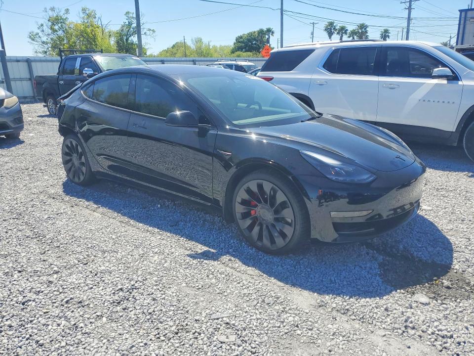 2023 Tesla Model 3 მანქანა იყიდება აუქციონზე, vin: 5YJ3E1ECXPF586063, აუქციონის ნომერი: 46181166