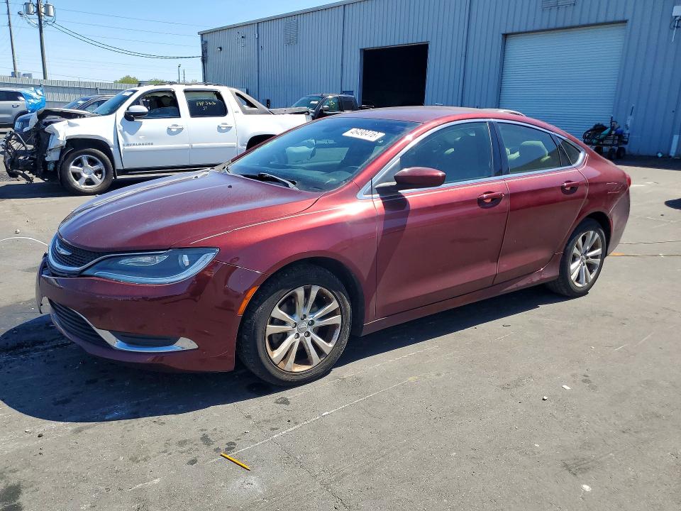 Продажа на аукционе авто 2015 Chrysler 200, vin: 1C3CCCAB3FN652911, номер лота: 46490416