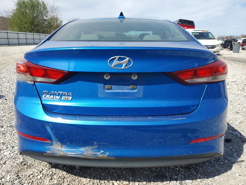 2017 Hyundai Elantra მანქანა იყიდება აუქციონზე, vin: KMHD74LFXHU424712, აუქციონის ნომერი: 47222836