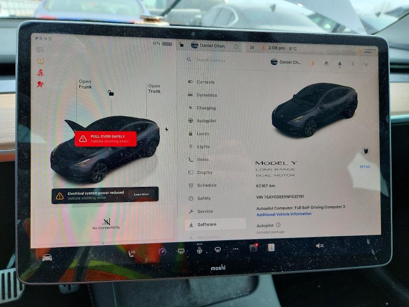 46304916 :رقم المزاد ، 7SAYGDEE9NF532191 vin ، 2022 Tesla Model Y مزاد بيع