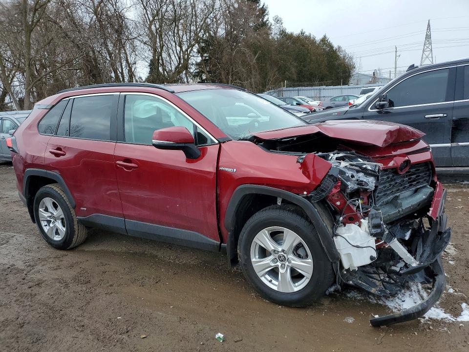 2021 Toyota Rav4 Hybrid მანქანა იყიდება აუქციონზე, vin: 2T3RWRFV2MW117223, აუქციონის ნომერი: 46181106