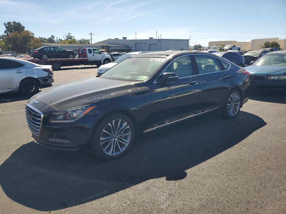2016 Hyundai Genesis მანქანა იყიდება აუქციონზე, vin: KMHGN4JE3GU129110, აუქციონის ნომერი: 46204796
