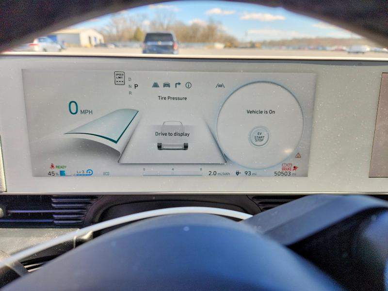 2022 Hyundai Ioniq 5 მანქანა იყიდება აუქციონზე, vin: KM8KM4AE5NU068871, აუქციონის ნომერი: 46361716