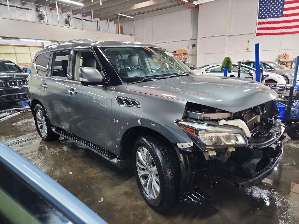 2017 Infiniti Qx80 მანქანა იყიდება აუქციონზე, vin: JN8AZ2NC4H9430473, აუქციონის ნომერი: 79655785