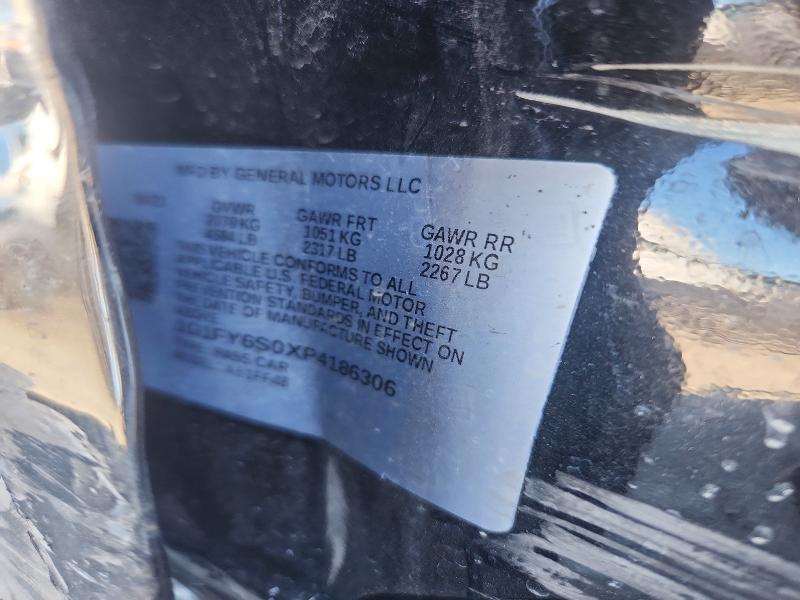 41885176 :رقم المزاد ، 1G1FY6S0XP4186306 vin ، 2023 Chevrolet Bolt Euv مزاد بيع