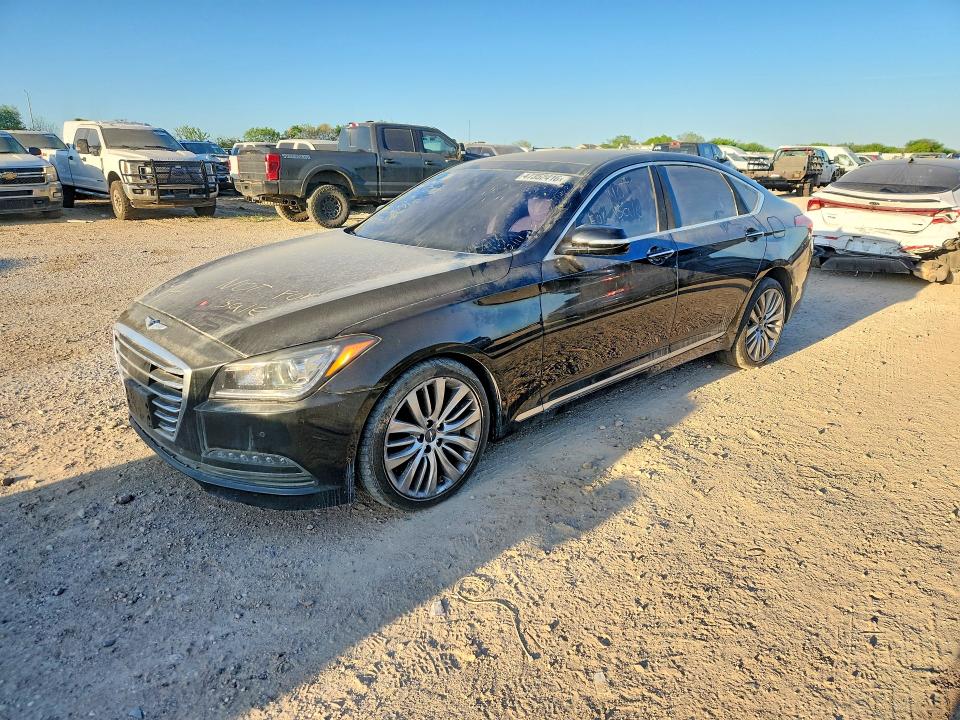 2017 Genesis G80 მანქანა იყიდება აუქციონზე, vin: KMHGN4JF7HU172200, აუქციონის ნომერი: 47352416