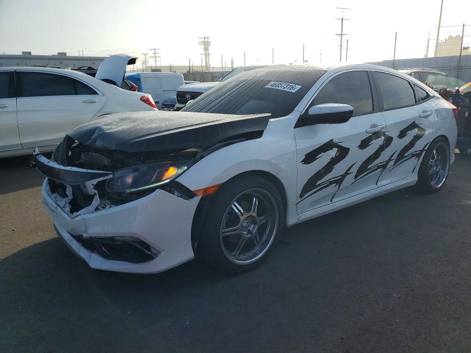 Продаж на аукціоні авто 2019 Honda Civic, vin: 2HGFC2F87KH539905, номер лоту: 46857316