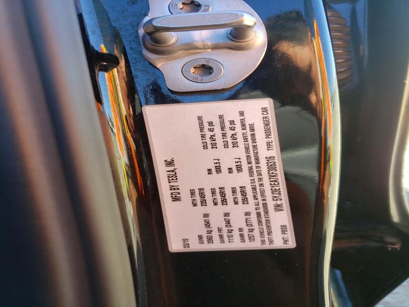 Aukcja sprzedaży 2019 Tesla Model 3, vin: 5YJ3E1EA7KF306316, numer aukcji: 45693886