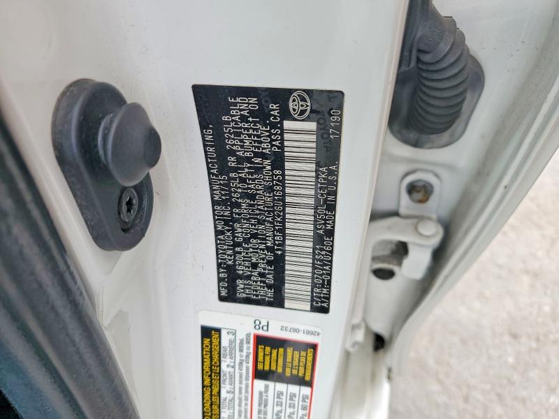 Aukcja sprzedaży 2016 Toyota Camry, vin: 4T1BF1FK2GU168758, numer aukcji: 45535736