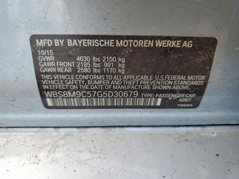 Aukcja sprzedaży 2016 Bmw M3, vin: WBS8M9C57G5D30679, numer aukcji: 46138896