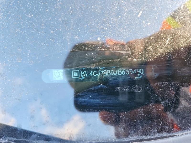 47879326 :رقم المزاد ، KL4CJ1SB5JB639490 vin ، 2018 Buick Encore مزاد بيع
