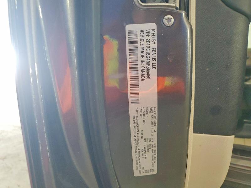 Продаж на аукціоні авто 2021 Chrysler Pacifica, vin: 2C4RC1BG4MR565460, номер лоту: 47549286