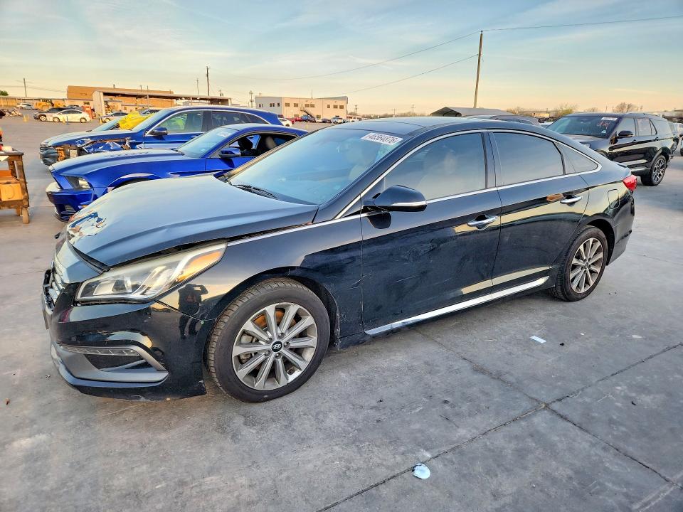 2016 Hyundai Sonata მანქანა იყიდება აუქციონზე, vin: 5NPE34AF8GH324012, აუქციონის ნომერი: 46564876