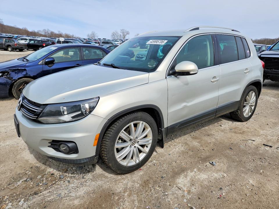 45995706 :رقم المزاد ، WVGBV3AX4EW555735 vin ، 2014 Volkswagen Tiguan مزاد بيع