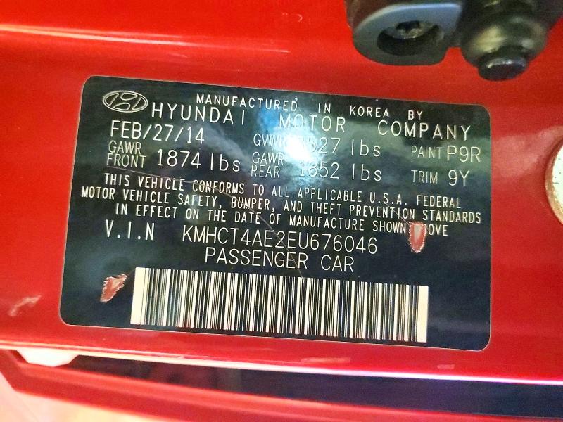 Продаж на аукціоні авто 2014 Hyundai Accent, vin: KMHCT4AE2EU676046, номер лоту: 79717335