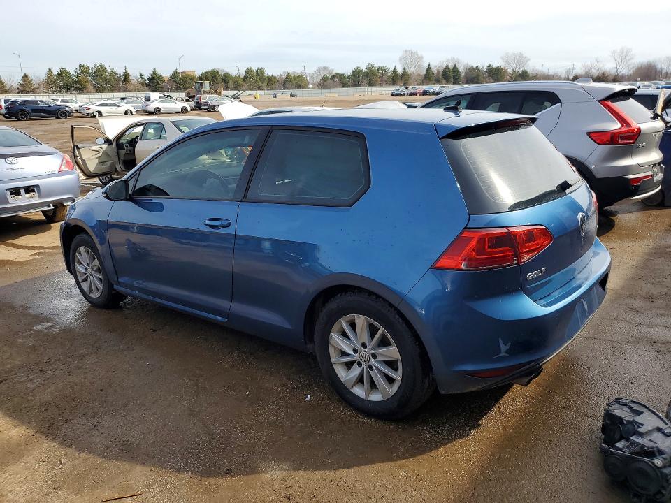 2016 Volkswagen Golf მანქანა იყიდება აუქციონზე, vin: 3VW817AU3GM005109, აუქციონის ნომერი: 46914496