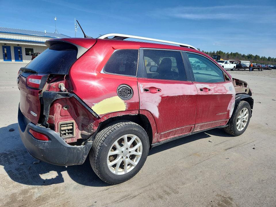 47608536 :رقم المزاد ، 1C4PJMCB3FW784678 vin ، 2015 Jeep Cherokee مزاد بيع