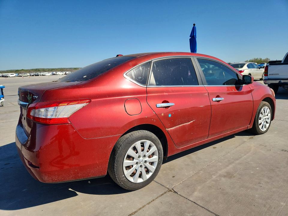 47227646 :رقم المزاد ، 3N1AB7AP3FY252040 vin ، 2015 Nissan Sentra مزاد بيع