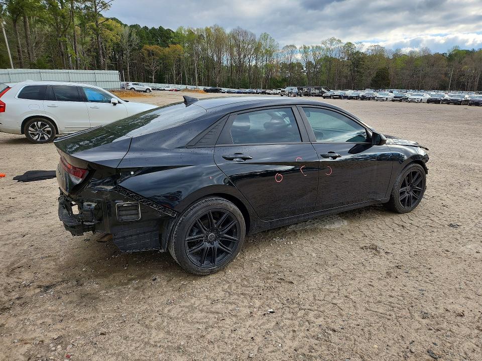 Продажа на аукционе авто 2023 Hyundai Elantra, vin: 5NPLS4AG1PH088421, номер лота: 46451566