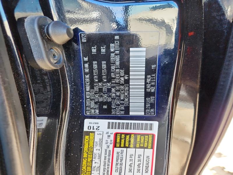 Aukcja sprzedaży 2021 Toyota Sienna, vin: 5TDZRKEC2MS018613, numer aukcji: 45919746