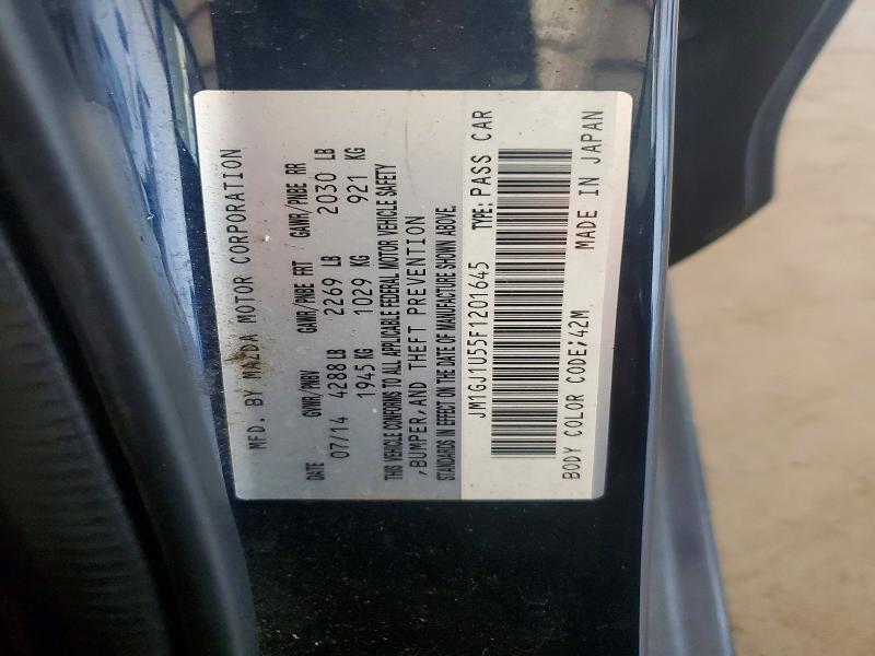 Auction sale of the 2015 Mazda 6, vin: JM1GJ1U55F1201645, lot number: 47236836