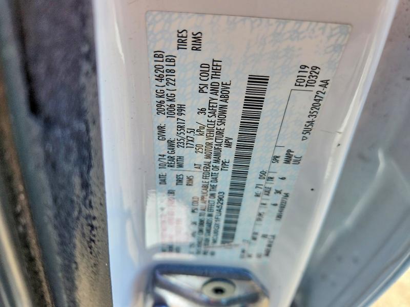 Aukcja sprzedaży 2015 Ford Escape, vin: 1FMCU0GX1FUA52903, numer aukcji: 46948586