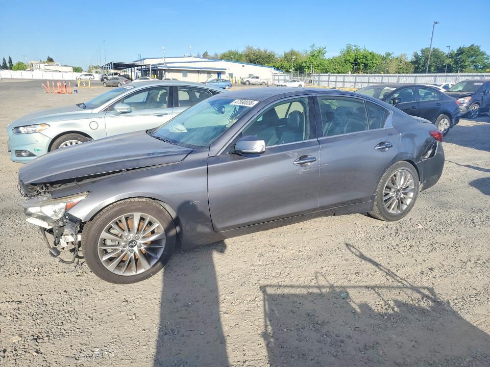 47590036 :رقم المزاد ، JN1EV7APXJM356156 vin ، 2018 Infiniti Q50 مزاد بيع