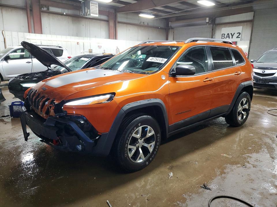 46754136 :رقم المزاد ، 1C4PJMBS7FW756433 vin ، 2015 Jeep Cherokee مزاد بيع