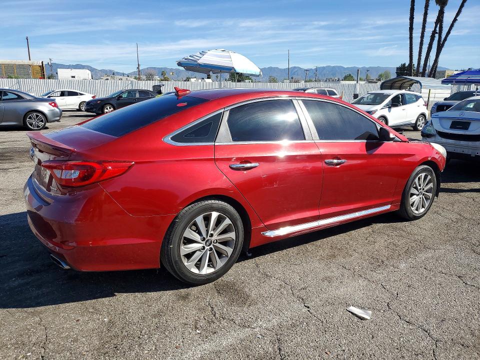 2015 Hyundai Sonata მანქანა იყიდება აუქციონზე, vin: 5NPE34AF6FH223226, აუქციონის ნომერი: 46215406