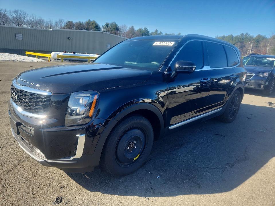 2022 Kia Telluride მანქანა იყიდება აუქციონზე, vin: 5XYP5DHC7NG270480, აუქციონის ნომერი: 75611555