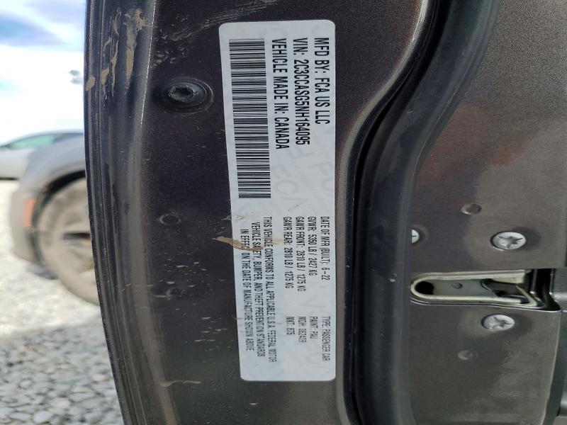 2022 Chrysler 300 მანქანა იყიდება აუქციონზე, vin: 2C3CCASG5NH164095, აუქციონის ნომერი: 79245685