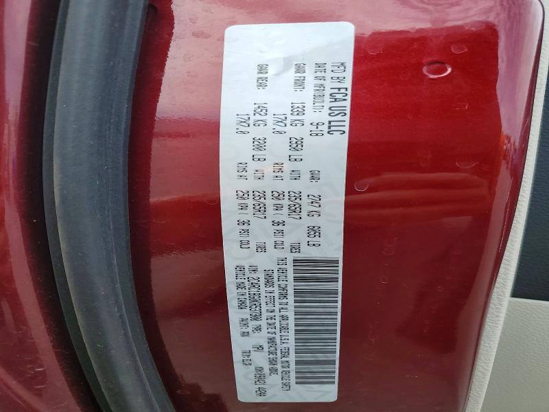 Aukcja sprzedaży 2019 Chrysler Pacifica, vin: 2C4RC1BG0KR537300, numer aukcji: 45851926