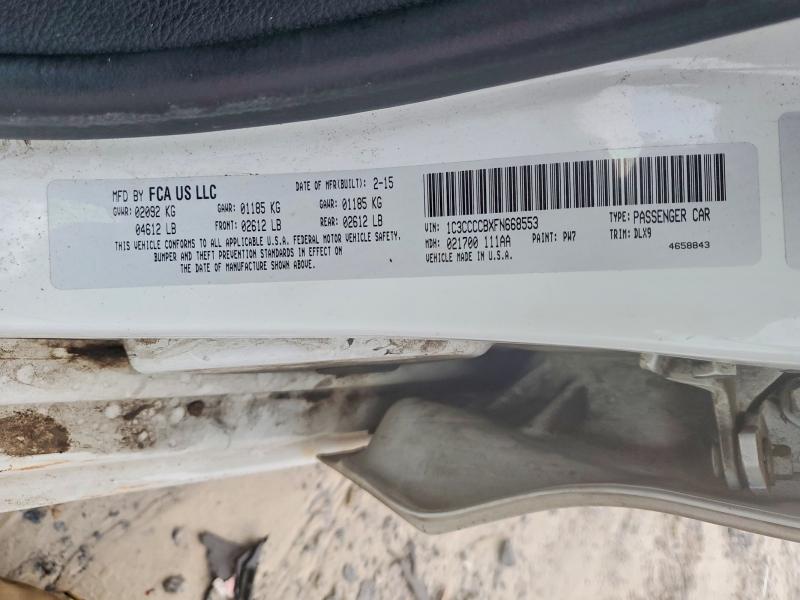 Aukcja sprzedaży 2015 Chrysler 200, vin: 1C3CCCCBXFN668553, numer aukcji: 79254325