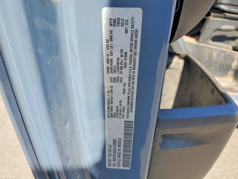 Продаж на аукціоні авто 2020 Ram Promaster 3500, vin: 3C6URVJG6LE143909, номер лоту: 53842506