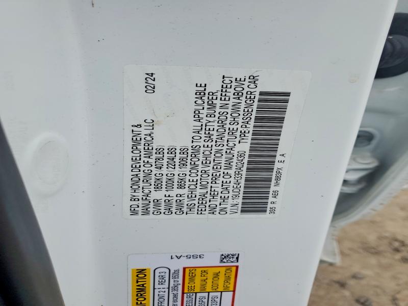 Продаж на аукціоні авто 2024 Acura Integra, vin: 19UDE4H33RA024360, номер лоту: 46400246