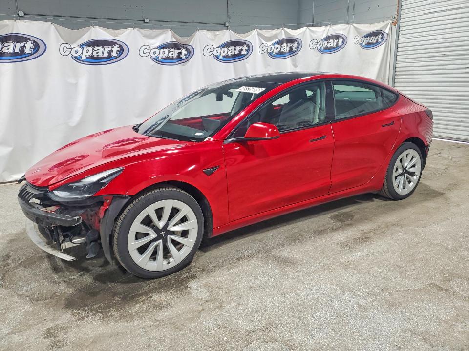 Auction sale of the 2022 Tesla Model 3, vin: 5YJ3E1EA4NF289981, lot number: 46726886