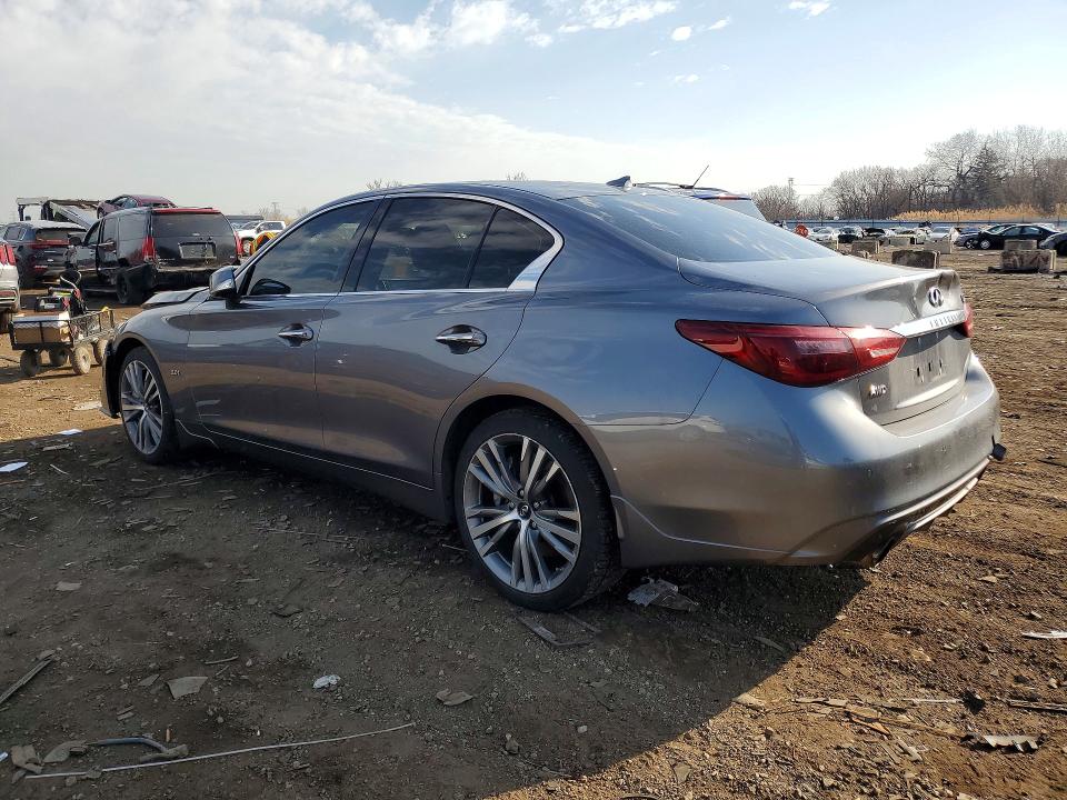 Продаж на аукціоні авто 2018 Infiniti Q50, vin: JN1EV7AR9JM610263, номер лоту: 47593026