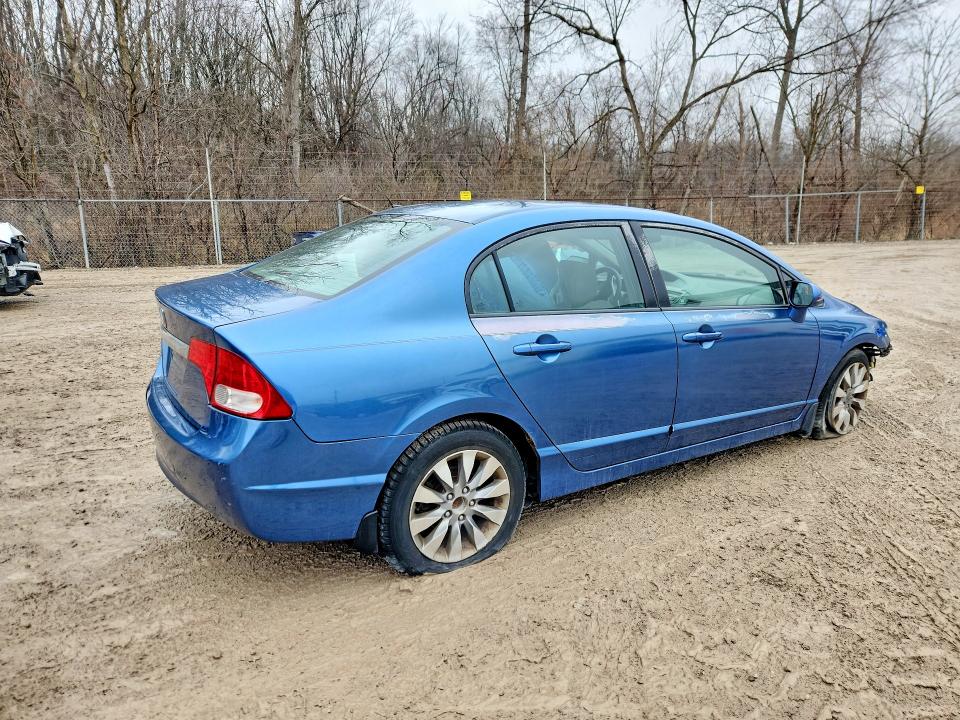 79954705 :رقم المزاد ، 2HGFA16809H543840 vin ، 2009 Honda Civic مزاد بيع