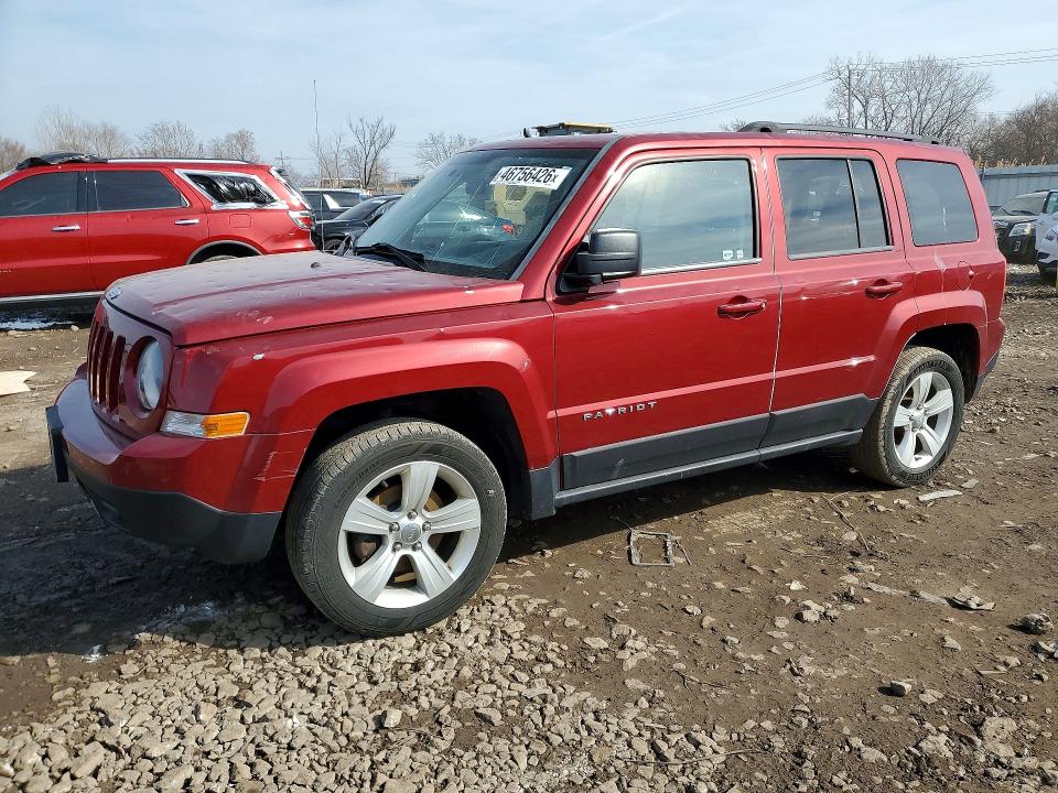 2013 Jeep Patriot მანქანა იყიდება აუქციონზე, vin: 1C4NJRFB6DD222024, აუქციონის ნომერი: 46756426