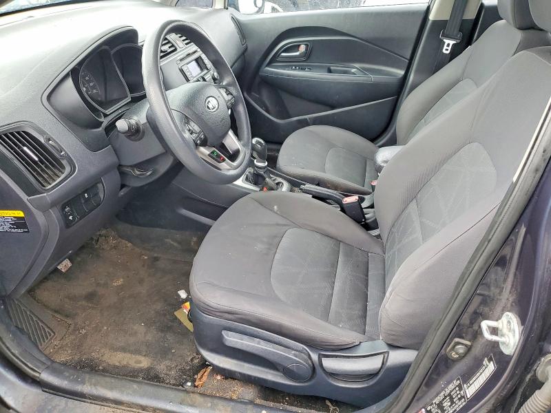 2013 Kia Rio მანქანა იყიდება აუქციონზე, vin: KNADM5A33D6768728, აუქციონის ნომერი: 98119135