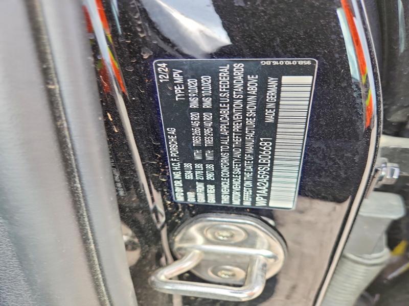 Продаж на аукціоні авто 2025 Porsche Macan, vin: WP1AA2A59SLB06681, номер лоту: 41784656