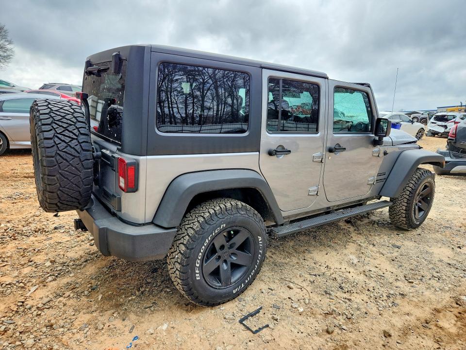 Продажа на аукционе авто 2017 Jeep Wrangler Unlimited, vin: 1C4BJWDG8HL747680, номер лота: 79315745