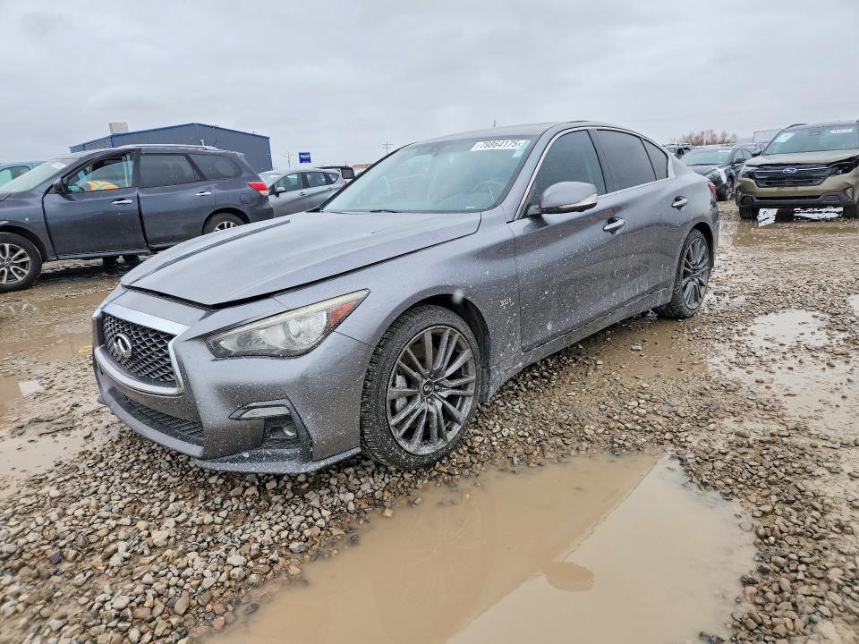 2019 Infiniti Q50 მანქანა იყიდება აუქციონზე, vin: JN1EV7ARXKM551502, აუქციონის ნომერი: 79864175