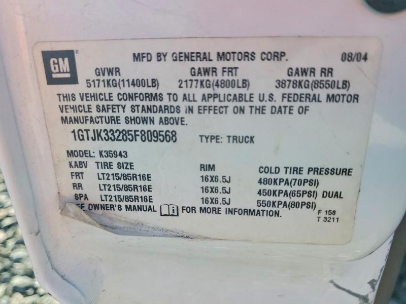 Продажа на аукционе авто 2005 Gmc New Sierra, vin: 1GTJK33285F809568, номер лота: 77896115