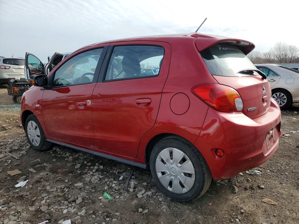 47351086 :رقم المزاد ، ML32A3HJ8FH042790 vin ، 2015 Mitsubishi Mirage مزاد بيع