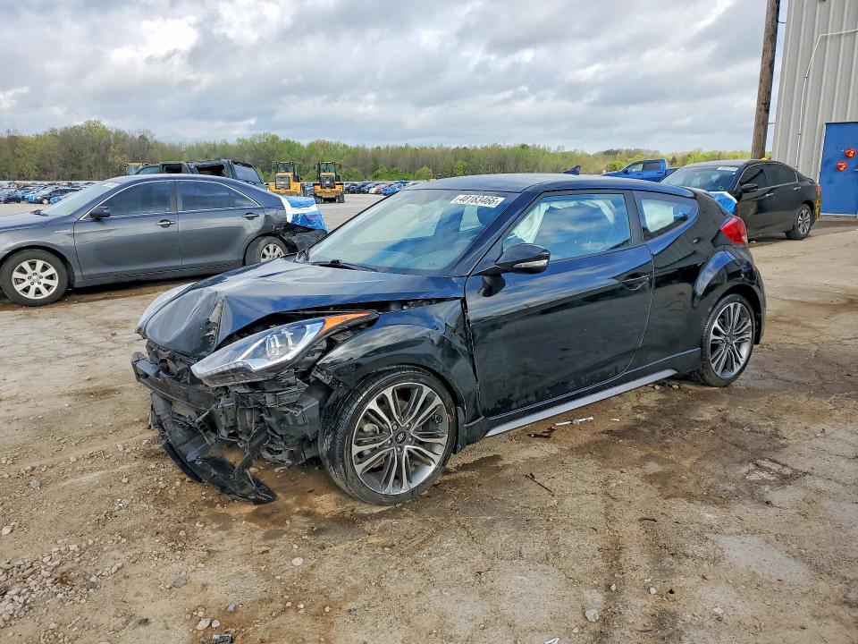 Auction sale of the 2017 Hyundai Veloster, vin: KMHTC6AE8HU309412, lot number: 48183466