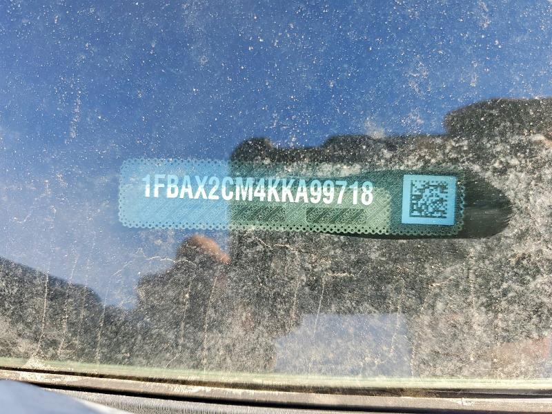 41964506 :رقم المزاد ، 1FBAX2CM4KKA99718 vin ، 2019 Ford Transit مزاد بيع