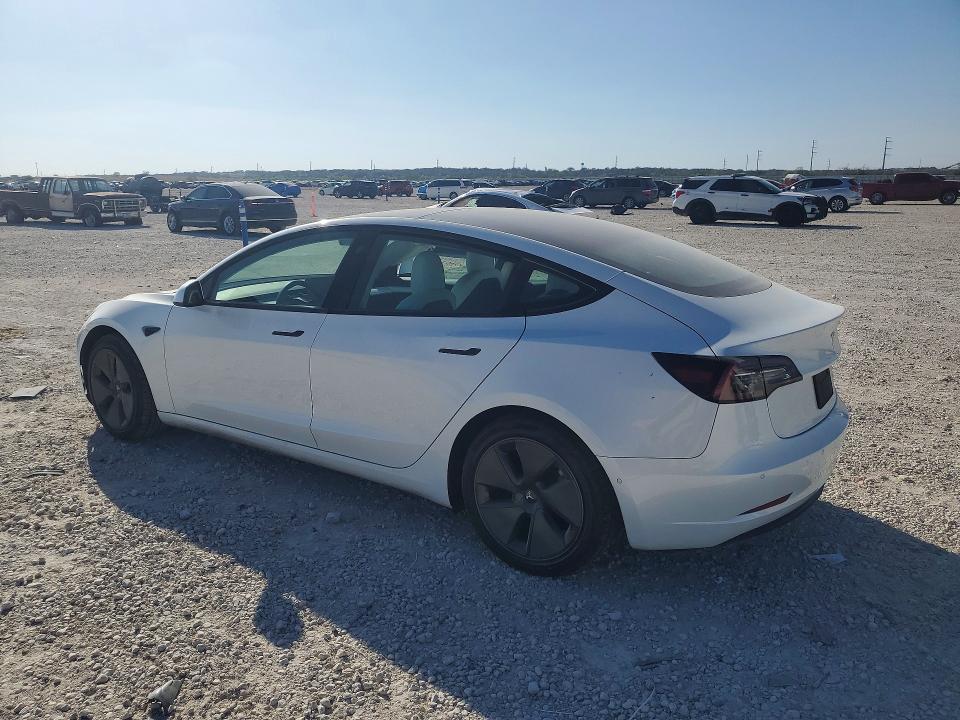 2022 Tesla Model 3 მანქანა იყიდება აუქციონზე, vin: 5YJ3E1EB8NF110687, აუქციონის ნომერი: 47245806
