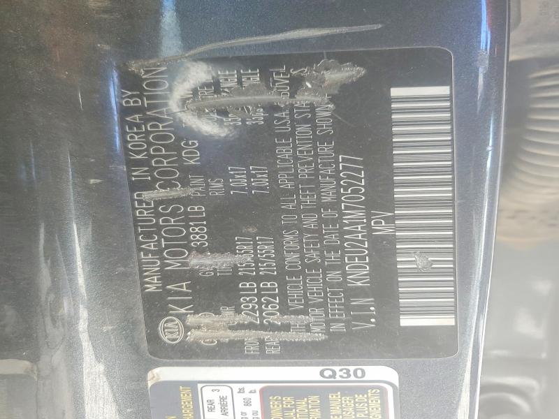 46689596 :رقم المزاد ، KNDEU2AA1M7052277 vin ، 2021 Kia Seltos مزاد بيع